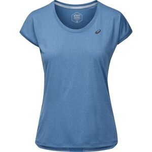 ASICS quick dry training t-shirt - Capsleeve Top in blue